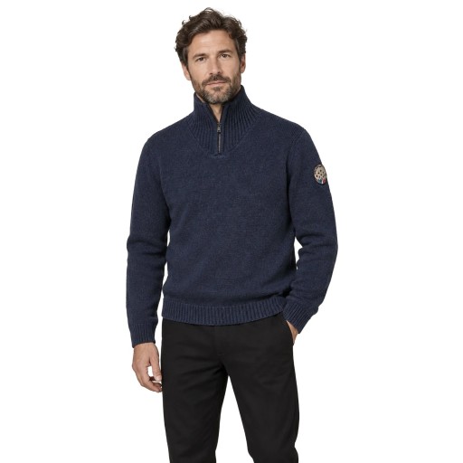 Pull Over Bleu Marine Curtiss Milford - Redskins x Patrouille de France