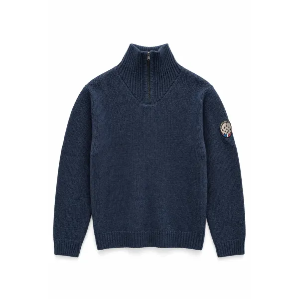 Pull Over Bleu Marine Curtiss Milford - Redskins x Patrouille de France