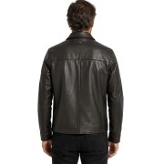Blouson en Cuir Marron Guard Ycon - Redskins x Patrouille de France
