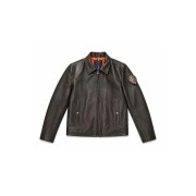 Blouson en Cuir Marron Guard Ycon - Redskins x Patrouille de France