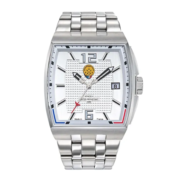 Montre Athos 4 - Acier Cadran Gris