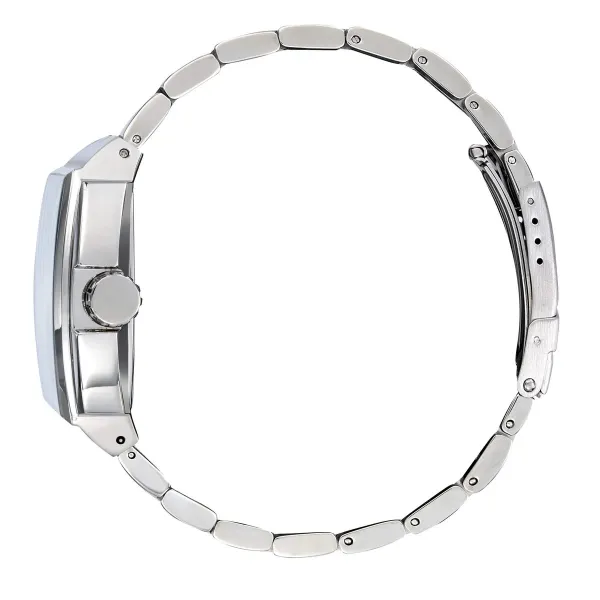 Montre Athos 4 - Acier Cadran Bleu