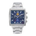 Montre Athos 7 - Chronographe Acier Bleu