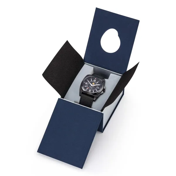 Montre Tarmac 701 - Noir Bracelet Tissé