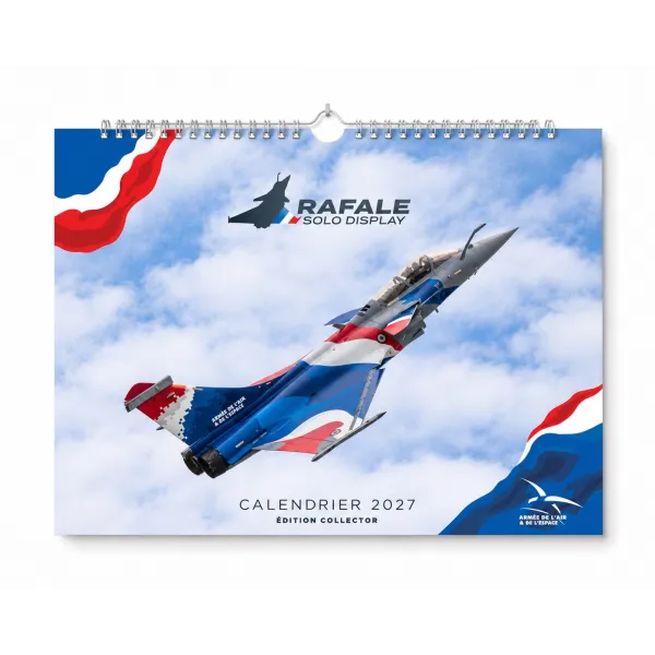 Précommande Calendrier 2027 - Rafale Solo Display - Photos Officielles