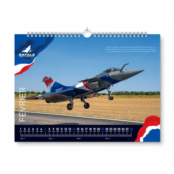 Précommande Calendrier 2027 - Rafale Solo Display - Photos Officielles