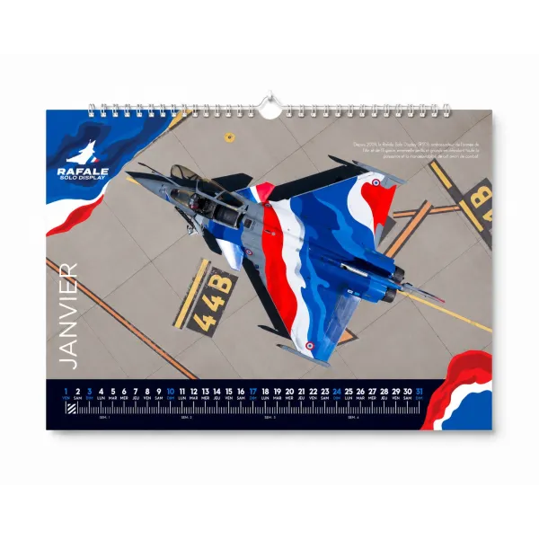 Précommande Calendrier 2027 - Rafale Solo Display - Photos Officielles