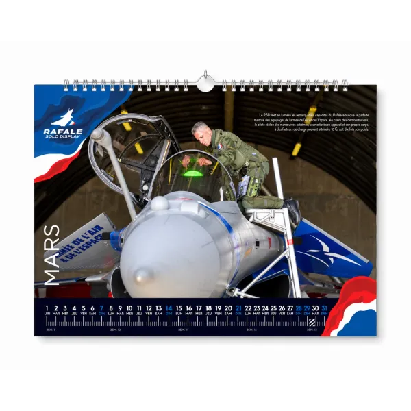 Précommande Calendrier 2027 - Rafale Solo Display - Photos Officielles