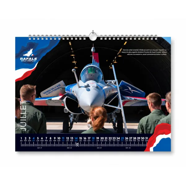 Précommande Calendrier 2027 - Rafale Solo Display - Photos Officielles