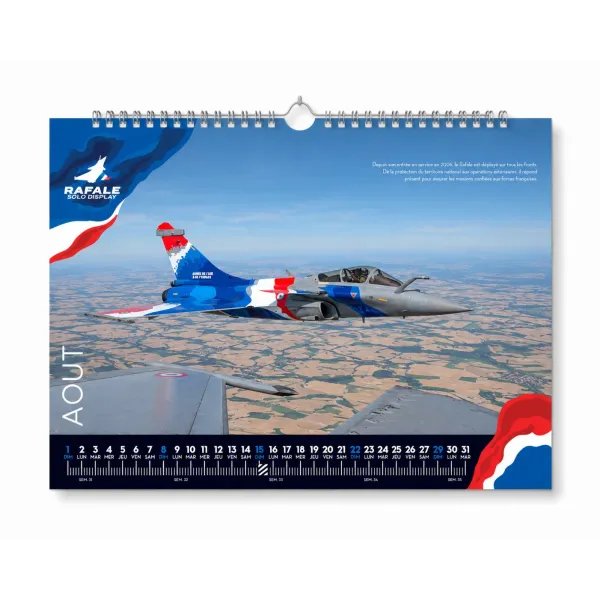 Précommande Calendrier 2027 - Rafale Solo Display - Photos Officielles