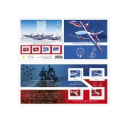 Collector de 4 timbres - La Poste x Patrouille de France