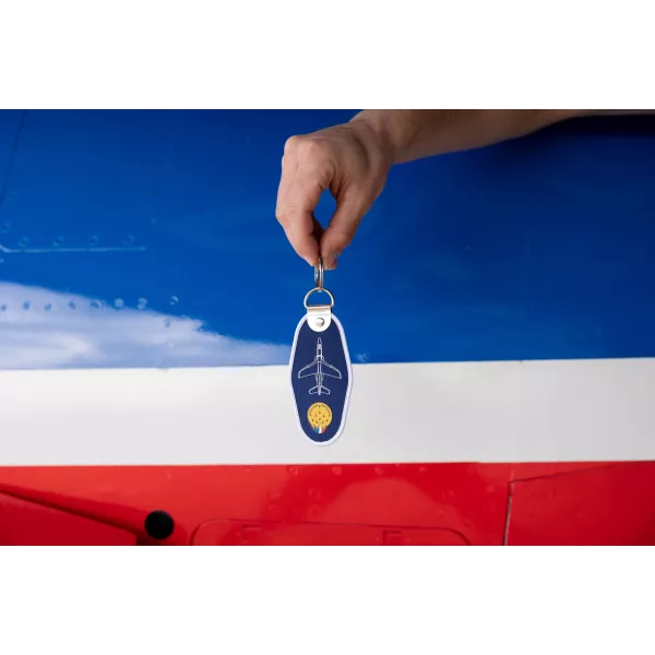 Porte-clés flamme Athos 3 - Patrouille de France
