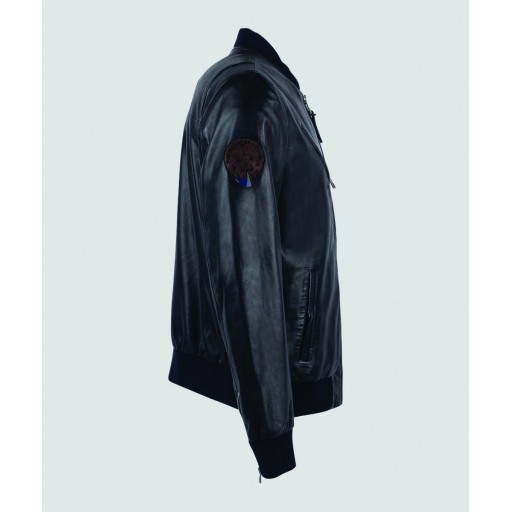 Blouson en cuir Gun Paloma - Patrouille de France x Redskins